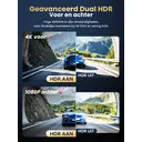 New DDPAI Z90Pro 4K+2K Dual Dash Cam Sony STARVIS 2 IMX678 HDR Car DVR ADAS Voice Control Parking Mode WiFi Built-in 64GB eMMC-2 Channel image 7