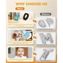 Wooden Alphabet & Number Magnets - Large Size Animal-Themed ABC 26 Uppercase Letters & 0-9 Numbers Set for Toddlers image 5