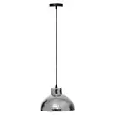 Interiors by Premier Pendant Light New Foundry Hammered Chrome image 1