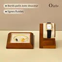 Oirlv Présentoir de Montres Oirlv en Bois – Organisateur de Bijoux, Porte-Bracelets et Support de Montres pour Vitrine image 2