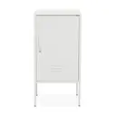 Interiors by Premier Storage Locker Academy Metal Cabinet White Small image 0