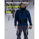 Hypershell X Pro Exoskelett, Beinkraft mit 800 W Leistung, 17,5 km Akkureichweite, 10 intelligente Modi, KI-gestütztes tragbares Exoskelett für tägliche Aktivitäten, Gehen, Wandern, 2 Akkus, kein Ladegerät image 4