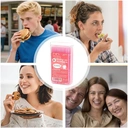 Huacan Fruit flavored plastic toothpicks, disposable double headed toothpicks, 100pcs image 2