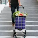 Strong bird 2026 New Premium Foldable Aluminium Alloy Frame Shopping Trolley, European Choice with Adjustable Handle, High Load Capacity & Multi-Functional for Home & Supermarket Shopping, New Year Sale , Top gift picks image 3