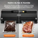 Atshark VS6615H Machine sous vide haute pression 5 en 1 avec 40 sacs sous vide image 4