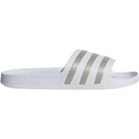 ADIDAS Adilette Aqua Blanc/Argent 36 2/3 image 0