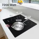 TOPWISH Plaque à induction encastrable à 4 foyers - 60 cm image 1