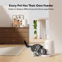 PETLIBRO Air Automatic Pet Feeder 2L – Timed Dry Food Feeder, White image 3