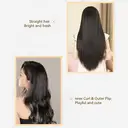 Sunluxy KD880 Steam Hair Straightener Comb, Spray Hydration One Comb Styling, PTC Heating Uniform Hair Care, Steam Import Water Locking and Frizz Resistance, Home Fast Styling Hair Straightening Iron image 5