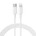 dpower F8000 - Câble USB-C vers Lightning 1m, Blanc, Charge Rapide 3A & Transfert Données 480 Mbps, Compatible iPhone 11/12/13/14 image 0