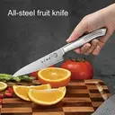 Set de Couteaux Polyvalents SHIBAZIZUO (Couteau Polyvalent + Couteau à Fruits) Ensemble de Couteaux de Cuisine Domestique image 5