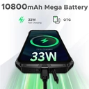 DOOGEE S118 PRO 5G Rugged Smartphone, 24GB RAM 512GB ROM (2TB), Dimensity 7050, 6.6-inch FHD+ 120Hz, 10800mAh 33W, 108MP+20MP Night Vision Camera, AI Function, WiFi 6, Face ID, NFC image 6