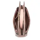 Miss Lulu Suede PU Leather Shoulder Bag, Top Handle Crossbody Purse, Elegant Saddle Handbag for Work Wedding Evening Daily pink image 2