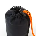 Milestone Travel Towel with Compact Bag Quick Dry Microfibre Black 60x120cm image 3