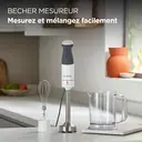 KENWOOD Triblade XL, Mixeur Plongeant 850W, HBM40.002WH, Gris image 5