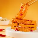 Jin Zai Roasted Tofu Snack Salty Baked Flavor 108g image 2