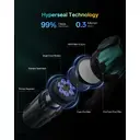 Vexilar V15Max Cordless Vacuum Cleaner with Mopping, 65kPa Powerful Suction, 60min Runtime, Flexible Tube, GreenEye Tech, Wall Mount Charging, Anti-Tangle Stick Vacuum for Pet Hair, Carpets EU image 5