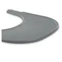 Hauck Essbrett und Tisch für Alpha Hochstuhl (Click Tray) - Grey / Grau image 3