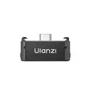 ULANZI PK-11 Pocket 3 Charging Adapter Base for DJI Osmo Pocket 3/Xtra Muse, Type-C Full-Function Port with 1/4 Screw Hole, Compatibility for Osmo Pocket 3, Black image 1