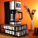 SRD Porte-capsules de café à 2 niveaux - Noir image 3