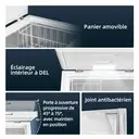 CHiQ JR99DWE Congélateur 99 L, congélation 4 étoiles, silencieux, classe énergétique E - Blanc image 7