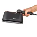 RAF Fer à repasser vapeur portable 1000 W, poignée pivotante à 180°, réservoir d’eau de 120 ml, vapeur verticale et continue, fer de voyage compact pour le repassage des vêtements image 3