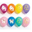Unicorn Rainbow Balloons 8 Pack image 1