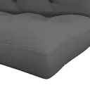 Outsunny Ensemble de 2 coussins pour canapé grand confort dim. 120L x 80l x 12H cm polyester gris image 8