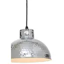 Interiors by Premier Pendant Light New Foundry Hammered Chrome image 2