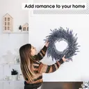 DDHS 18inch lavender wreath-1pcs image 3