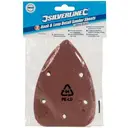 Silverline Hook & Loop Detail Sander Sheets 140mm 10pk 80 Grit image 2