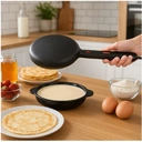 LIVOO DOP258CO - Crêpière électrique 600w 20cm noir livoo x marmiton image 4