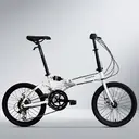 OYAMA-dazzle 500-folding bike-white image 3