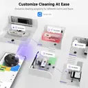 monsga MS1 MAX robot aspirateur-laveur, 5000 Pa, station d’auto-vidage 3,5 L, navigation LiDAR, autonomie jusqu’à 180 min, contrôle via application/télécommande/voix, pour sols durs et tapis image 1