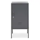 Interiors by Premier Storage Locker Academy Metal Cabinet Grey Small image 0