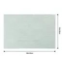 Sets de Sets de Table Vert Menthe Résistants à la Chaleur et Antidérapants pour Table à Manger, Lavables et Durables en PVC Tissé, Lot de 4 image 8