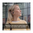 Sony WF-C710N Écouteurs Bluetooth intra-auriculaires True Wireless - Blanc image 2
