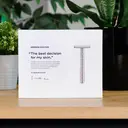 HENSON SHAVING - Coffret Complet Rasoir De Sûreté AL13 Silver - 1 Unité image 1