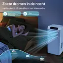 Humhold 9000 BTU mobiele airconditioner, 2,6 kW compacte 3-in-1 AC-unit, koelt tot 33 m², ontvochtiger & ventilator, stille slaapstand, 24-uurs timer, inclusief universeel raamkit image 5