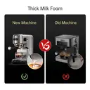 HiBREW H11 1450W Coffee Maker, 19 Bar Semi Automatic Espresso Machine image 3