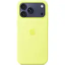 Apple iPhone 17 Pro Silicone Case with MagSafe – Neon Yellow image 1