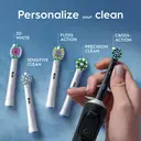 Oral-B Vitality Pro Electric Toothbrushes Duo, 2x Electric Toothbrushes and 2x Toothbrush Heads, Black & Purple image 3