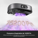 EUREKA J15 Pro Ultra Robot aspirateur 16200 Pa avec fonction de lavage à l'eau chaude, technologie anti-emmêlement et autonettoyage image 7