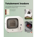 Furbulous Première Litière Automatique pour Chat au Monde avec Scellage Automatique et Sacs, Pack d'Essai de 60 Jours, Sécurité Certifiée TÜV Allemagne, Remplissage Automatique de Sacs Poubelle, Contrôle Intelligent par Application, pour Foyers Multi-Chats image 2