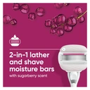 Gillette Venus Pro ComfortGlide Sugarberry Scented Women’s Razor 1 Refill Razor image 4