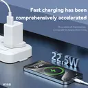 PAVAREAL K103 British standard 22.5W fully compatible white charger lightning kit image 2