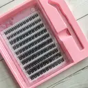 MeoMagic - Kit de faux-cils précolés avec pinces à épiler - 10 lignes - WM1 image 1