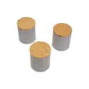 Maison by Premier Set Of Three Alton Grey Cannisters image 2