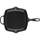 Le Creuset Skillet carré en fonte émaillée noir satiné - 26 cm image 0