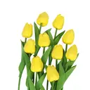 Wei's Moment 7Pcs Artificial Tulips Flowers
Fake Flowers Latex Tulips Real Touch for Party Home Wedding Decoration and DIY Decor, Multicolor Yellow image 0